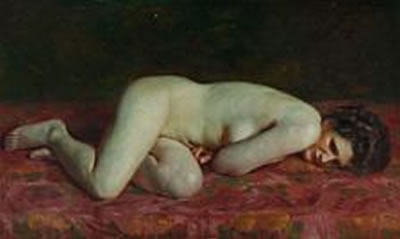 Reclining nude