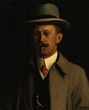 The artist's self-portrait and An interior. (2)