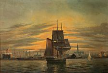 The entrance to Copenhagen Harbour a late evening by Arup Jensen - Auction record, sale price, and art valuation. Compare with similar artists and explore comparable artworks.