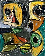 Gul-okker maske
