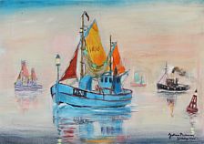 Sample artwork by Johan Behrens (1904 - 1967), known for painting - View similar artists and auction records