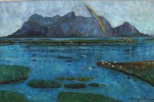 Naturstemning, Nordland by Michaloff Wigdehl - Auction record, sale price, and art valuation. Compare with similar artists and explore comparable artworks.