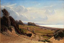 Hunting scene from Northern Zealand, Denmark