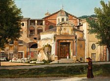 Another part of Via Sacra, Forum Romanum, Rome. 1813-1816.