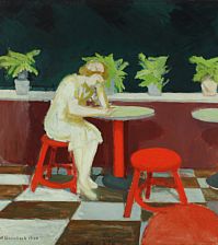Sitting woman