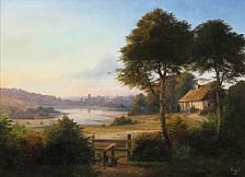 Fiord scene at Gentofte, summer
