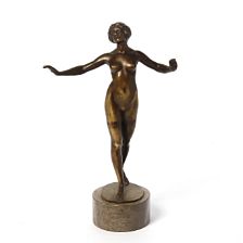 Naked dancer