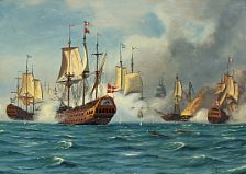 The Battle of Køge Bay by Christian Mollgaard - Auction record, sale price, and art valuation. Compare with similar artists and explore comparable artworks.