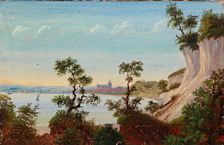 View towards Aarhus, Denmark.