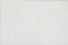 "Rupture-Culture, Tabloème", 1981.