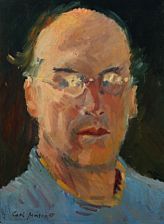 Portrait of Carl Jensen: Self-portrait.