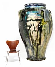 Colossal vase. by Peter Brandes - Auction record, sale price, and art valuation. Compare with similar artists and explore comparable artworks.