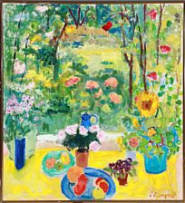 Sample artwork by Inge Blomqvist (Born 1923), known for painting - View similar artists and auction records