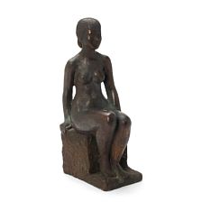 Seated girl