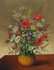 Flowers in a vase