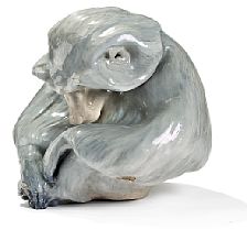 Baboon by Knud Carl Edvard Kyhn - Auction record, sale price, and art valuation. Compare with similar artists and explore comparable artworks.