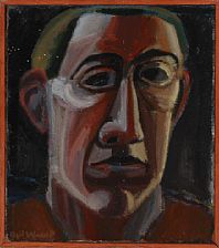Portrait of Eigil Wendt: Selfportrait