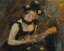 A cabaret musician