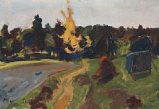 Landscape, evening