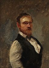 Portrait of Carl Frederick Sorensen: Portrait of a gentleman, presumably the artist's self-portrait