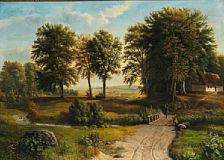 Landskab fra Fredensborgegnen by Dankvart Dreyer - Auction record, sale price, and art valuation. Compare with similar artists and explore comparable artworks.
