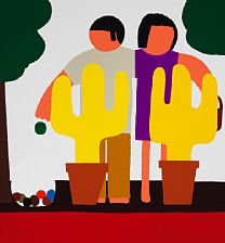 Ib og Iben by Kristian Devantier - Auction record, sale price, and art valuation. Compare with similar artists and explore comparable artworks.