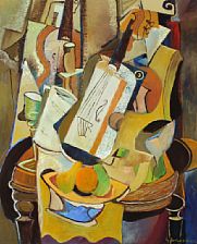 Sample artwork by Gunther Scharbach (1925 - 2001), known for painting - View similar artists and auction records