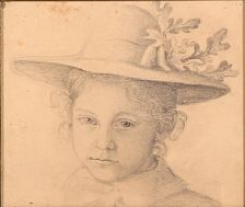 Portrait of Gerda Wegener: The artist's self-portrait as a child