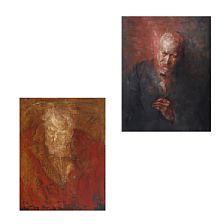 "Vagabond" and "Ramsnickaren" by Kalle Hedberg - Auction record, sale price, and art valuation. Compare with similar artists and explore comparable artworks.