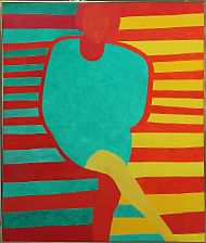 Ellen Christensen i grøn kjole med rød kant by Kirsten Lockenwitz - Auction record, sale price, and art valuation. Compare with similar artists and explore comparable artworks.