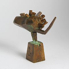 Object with Spikes by Isamu Kanamori - Auction record, sale price, and art valuation. Compare with similar artists and explore comparable artworks.