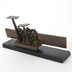 Sculpture by Isamu Kanamori - Auction record, sale price, and art valuation. Compare with similar artists and explore comparable artworks.