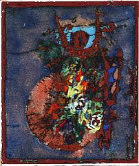 Three compositions and figurine (4)