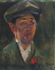 Portrait of Niels Peter Bolt: Selfportrait