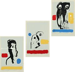 "Ka' du se mig?", Du bad mig om at komme - her er jeg!" and "La senorita de Espána" (3) by Eric Jensen - Auction record, sale price, and art valuation. Compare with similar artists and explore comparable artworks.