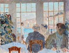 Pylos by Ellen Margrethe Krause - Auction record, sale price, and art valuation. Compare with similar artists and explore comparable artworks.