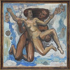 Mythological composition with man and woman