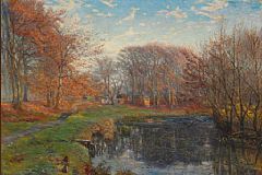 Kildesøen i Dyrehaven by Theodor Esbern Philipsen - Auction record, sale price, and art valuation. Compare with similar artists and explore comparable artworks.