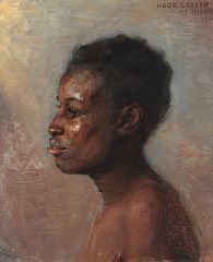 A man seen in profile, St. Thomas, the Danish West Indies by Hugo Larsen - Auction record, sale price, and art valuation. Compare with similar artists and explore comparable artworks.