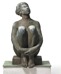 Seated girl