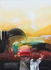 Sample artwork by Luisa Nogueira (21st century), known for painting - View similar artists and auction records