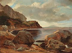 Coastal scape from Capri