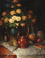 Sample artwork by Carl Holger Fischer (1885 - 1955), known for still life painting - View similar artists and auction records