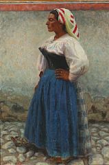 Italian woman from Civita d'Antino