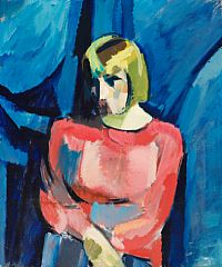 "Dame i Rødt" (Lady in Red)