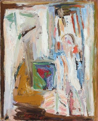 Sample artwork by Carl Henrik Jensen (Born 1929), known for painting - View similar artists and auction records