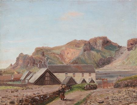 Sample artwork by Thorvald Christian Benjamin Moller (1842 - 1925), known for painting - View similar artists and auction records