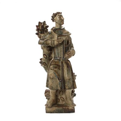 A stoneware figure group modelled in the shape of a druid playing on a harp by Helge Christoffersen - Auction record, sale price, and art valuation. Compare with similar artists and explore comparable artworks.