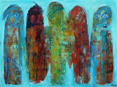 "Den Fjerde Kone" by Rosita Engly - Auction record, sale price, and art valuation. Compare with similar artists and explore comparable artworks.