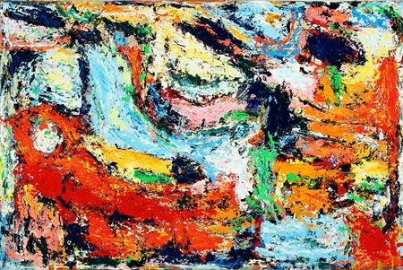 Sample artwork by Jan Christensen (Born 1977), known for abstract expressionist easel and mural painting, installations - View similar artists and auction records